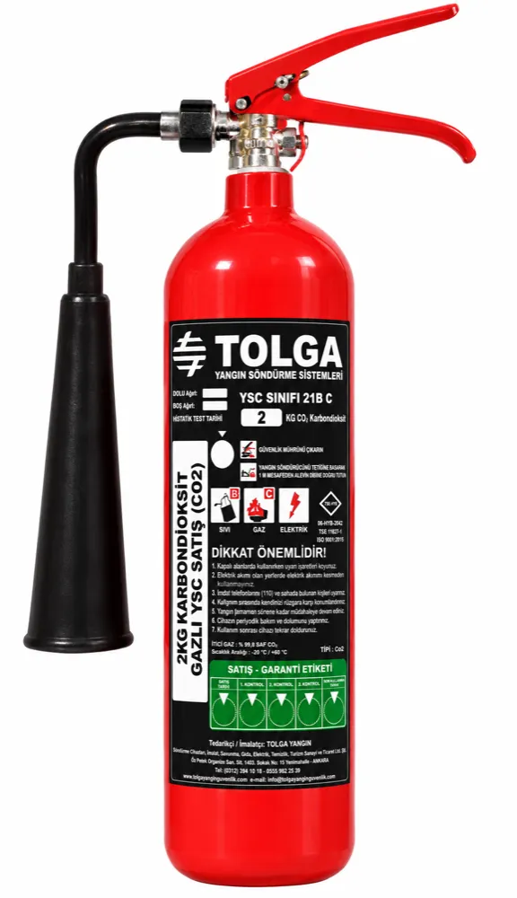2 kg CO2 Yangın Söndürme Cihazı