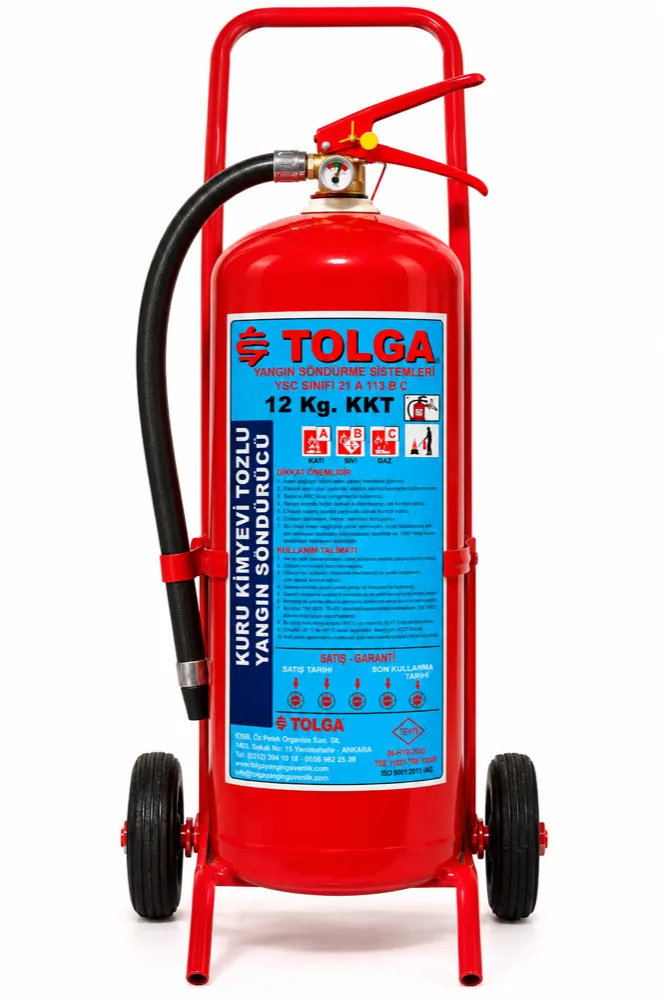 12 kg Arabalı ABC Söndürücü
