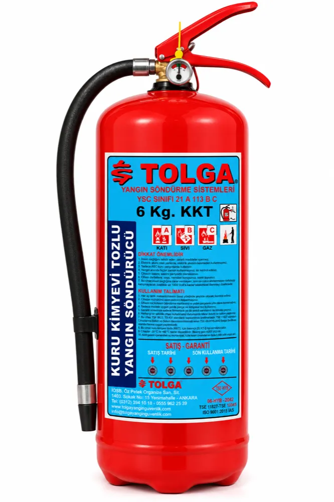 6 kg ABC Kuru Kimyevi Tozlu YSC
